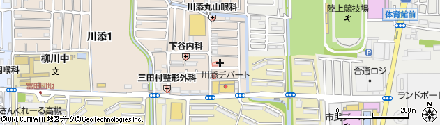 夢ロード川添商店街振興組合周辺の地図