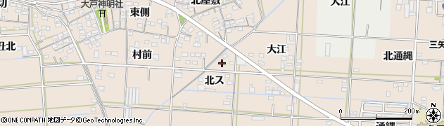 愛知県西尾市一色町治明北ス31周辺の地図