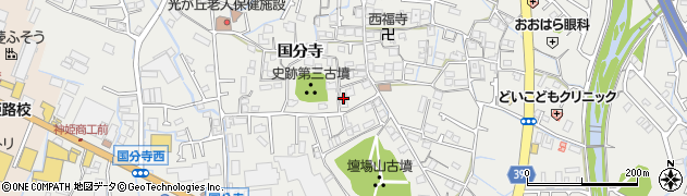 兵庫県姫路市御国野町国分寺333周辺の地図