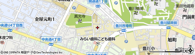 三河木材株式会社周辺の地図