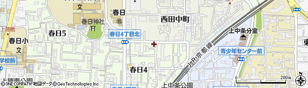 理容タキムラ周辺の地図