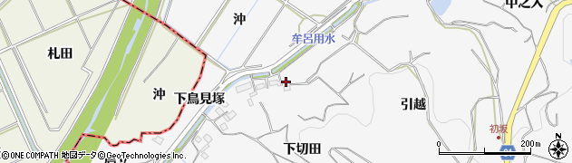 愛知県豊橋市石巻小野田町下切田18周辺の地図
