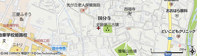 兵庫県姫路市御国野町国分寺367周辺の地図
