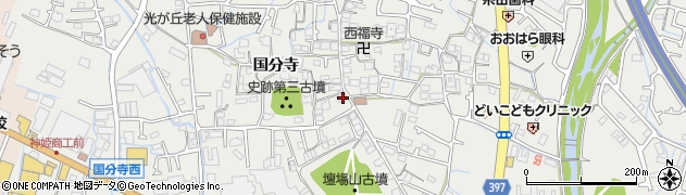 兵庫県姫路市御国野町国分寺705周辺の地図