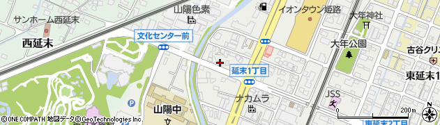 兵庫県姫路市延末375周辺の地図