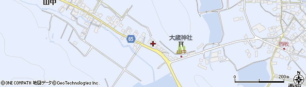 兵庫県加古川市志方町山中95周辺の地図