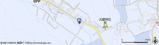 兵庫県加古川市志方町山中79周辺の地図