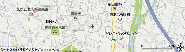 兵庫県姫路市御国野町国分寺721周辺の地図
