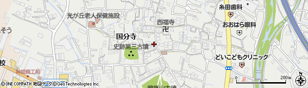 兵庫県姫路市御国野町国分寺330周辺の地図