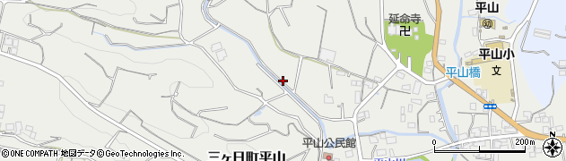静岡県浜松市浜名区三ヶ日町平山周辺の地図