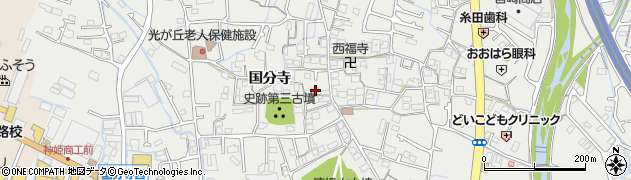 兵庫県姫路市御国野町国分寺329周辺の地図