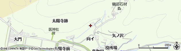 愛知県豊橋市石巻中山町（太陽寺跡）周辺の地図