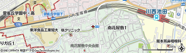 前田内科クリニック周辺の地図