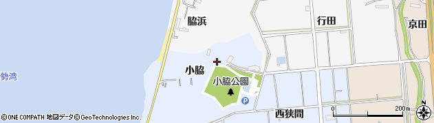 愛知県常滑市坂井（小脇）周辺の地図