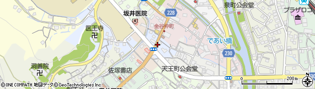 静岡県島田市金谷下十五軒周辺の地図