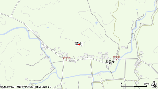 〒518-1324 三重県伊賀市音羽の地図