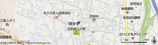兵庫県姫路市御国野町国分寺369周辺の地図