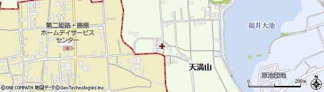 兵庫県揖保郡太子町天満山47周辺の地図