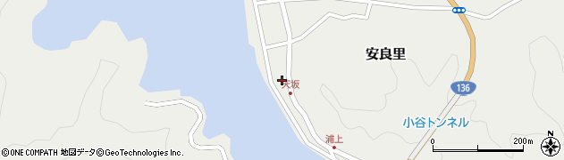 静岡県賀茂郡西伊豆町安良里天坂周辺の地図