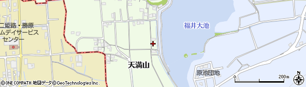兵庫県揖保郡太子町天満山188周辺の地図