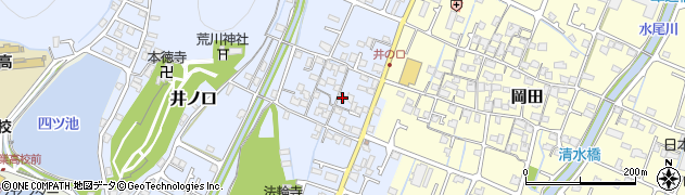 兵庫県姫路市井ノ口143周辺の地図
