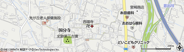 兵庫県姫路市御国野町国分寺713周辺の地図