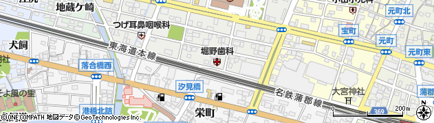 堀野歯科医院周辺の地図