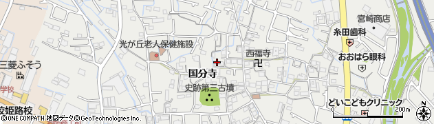 兵庫県姫路市御国野町国分寺312周辺の地図