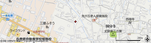 兵庫県姫路市御国野町国分寺35周辺の地図