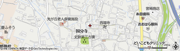兵庫県姫路市御国野町国分寺316周辺の地図