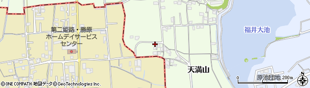 兵庫県揖保郡太子町天満山37周辺の地図