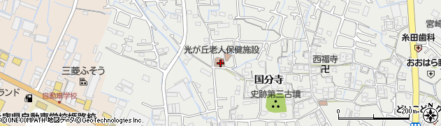 兵庫県姫路市御国野町国分寺267周辺の地図