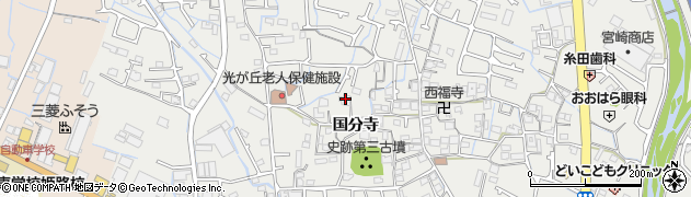 兵庫県姫路市御国野町国分寺308周辺の地図