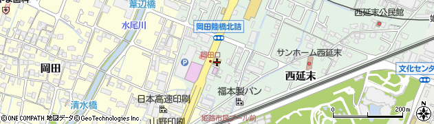 兵庫県姫路市西延末76周辺の地図