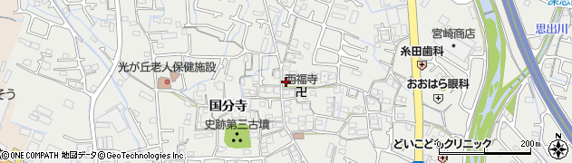 兵庫県姫路市御国野町国分寺732周辺の地図