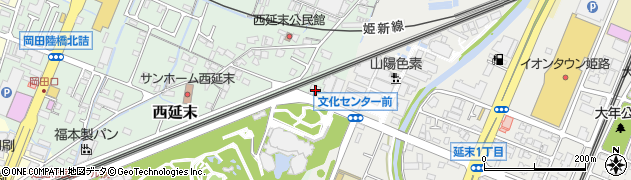 兵庫県姫路市西延末422周辺の地図