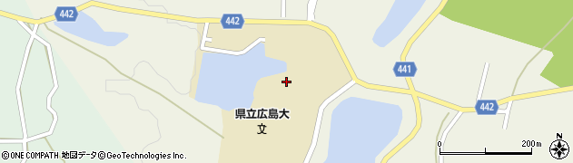 県立広島大学　庄原キャンパス周辺の地図