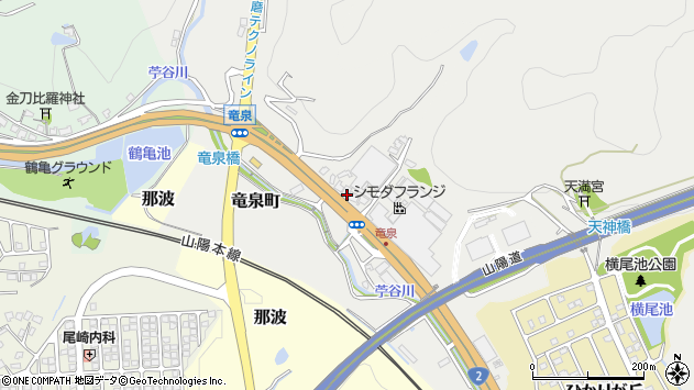 〒678-0072 兵庫県相生市竜泉町の地図