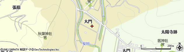 愛知県豊橋市石巻萩平町（大門）周辺の地図
