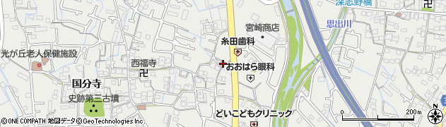 兵庫県姫路市御国野町国分寺791周辺の地図