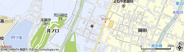 兵庫県姫路市井ノ口132周辺の地図