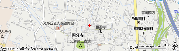 兵庫県姫路市御国野町国分寺321周辺の地図