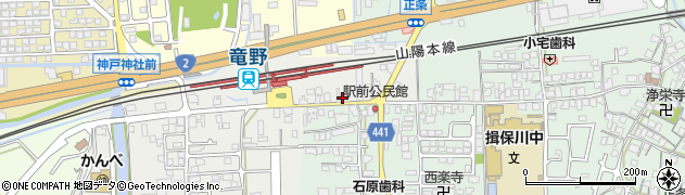 兵庫県たつの市揖保川町黍田45周辺の地図