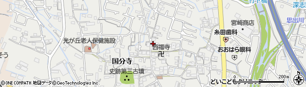 兵庫県姫路市御国野町国分寺734周辺の地図