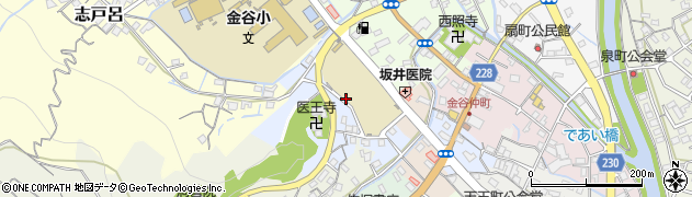 静岡県島田市金谷古横町周辺の地図