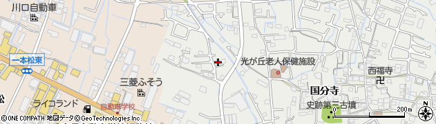 兵庫県姫路市御国野町国分寺32周辺の地図
