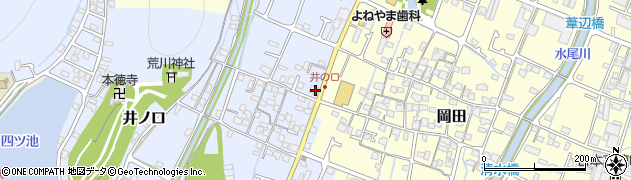 兵庫県姫路市井ノ口168周辺の地図