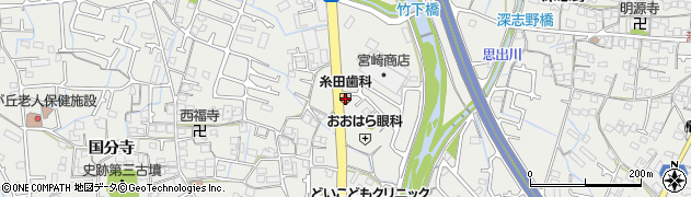 兵庫県姫路市御国野町国分寺788周辺の地図
