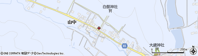 兵庫県加古川市志方町山中144周辺の地図
