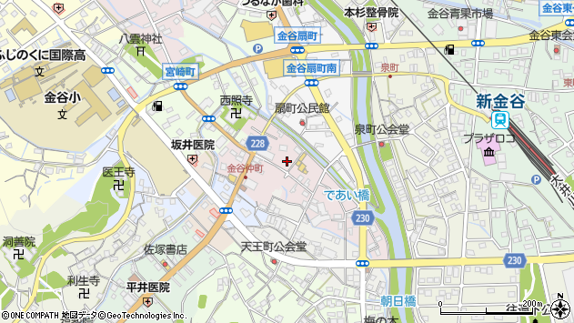 〒428-0043 静岡県島田市金谷中町の地図